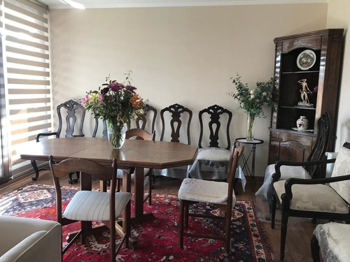 Departamento Amoblado En Arriendo 4 Dorm. La Dehesa Central