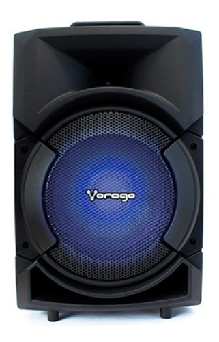 Bafle Vorago Ksp-300 Karaoke Bluetooth  8'' Negro