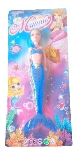 Boneca Seria Bonequinha Sereia Princesa Criança Menina Kids