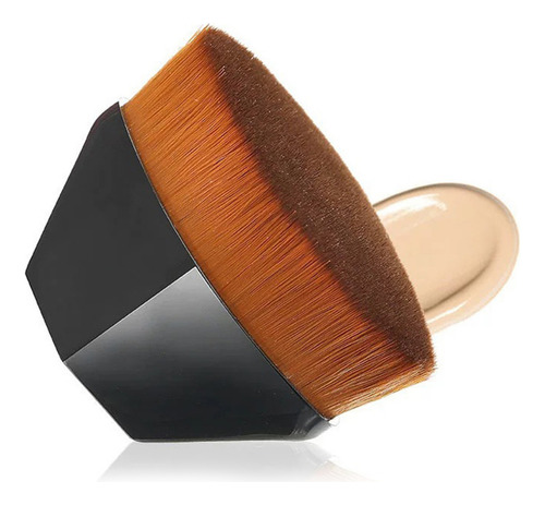 Brocha De Base Tless Flat Head Para Un Maquillaje Rápido E I