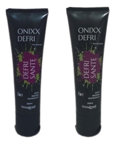 2x Onixx Defri - Creme De Pentear Defrizante - Onixx Brasil