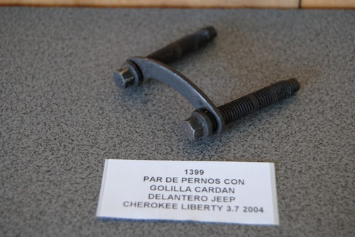 Par De Pernos Con Golilla Cardan Delantero Jeep Cherokee