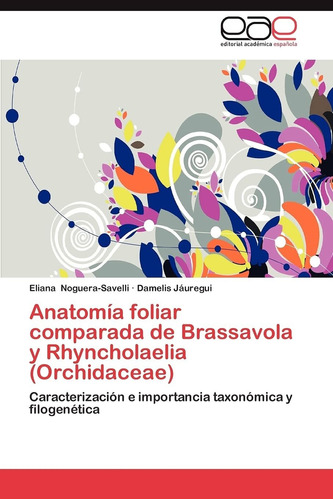 Libro Anatomía Foliar Comparada De Brassavola Y Rhyncho Lcm7