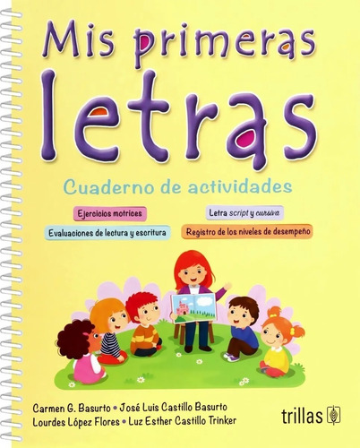 Mis Primeras Letras Cuaderno De Actividad Editorial Trillas