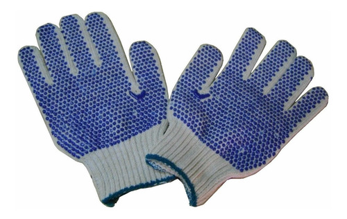 Guantes De Trabajo Moteados Pesados Algodón 120 Pares