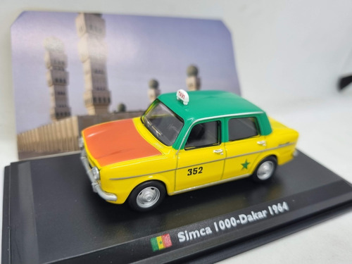 Simca 1000 Taxi Dakar 1984 1/43 Altaya