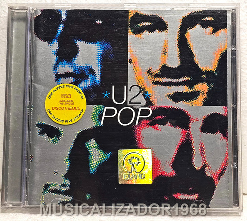 U2 - Pop Cd Original Importado Impecable + Envíos
