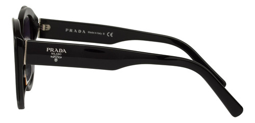 Prada Spr 01y 1ab-0a7 Square Shape Gris Degradado Negro (Usado)