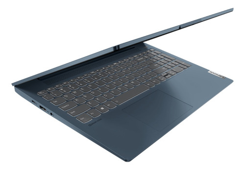 Imagen 3 de 5 de Laptop Lenovo IdeaPad 15ITL05 abyss blue táctil 15.6", Intel Core i7 1165G7 12GB de RAM 512GB SSD, Intel Iris Xe Graphics G7 96EUs 1920x1080px Windows 10 Home