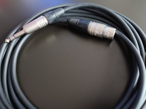 Cable Profesional Para Micrófono 4 Metros Xlr A Jack Plug