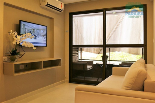 Imagem 9 de 15 de Apartamento Residencial À Venda, Tambaú, João Pessoa. - Ap0735