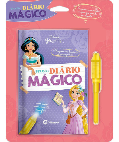 Livro Diario Princesas Meu Diario Magico