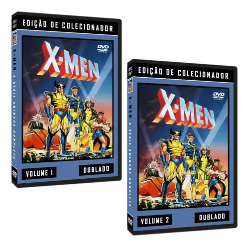 X-men: Animated Series Completo Dublado Em Dvd