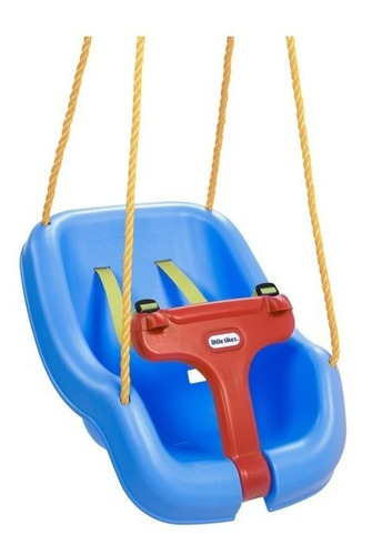 Little Tikes 2-en-1 snug'n Silla Columpio Seguro, Color Azul