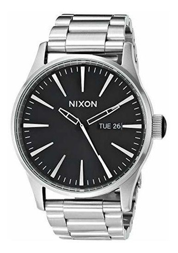 Reloj De Cuarzo Japonés Nixon Sentry Ss Para Hombre Con Corr