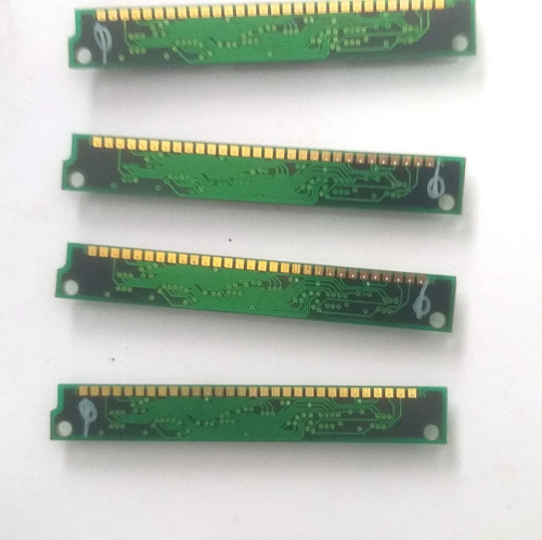Kit 4 Memórias Edo 1 Mega 30 Vias 286 386 486 Ver Descritivo (Usado)