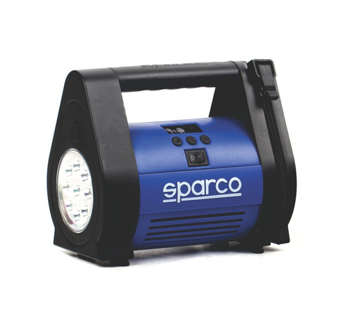 Compresor De Aire + Medidor De Presion Digital Sparco Spt160