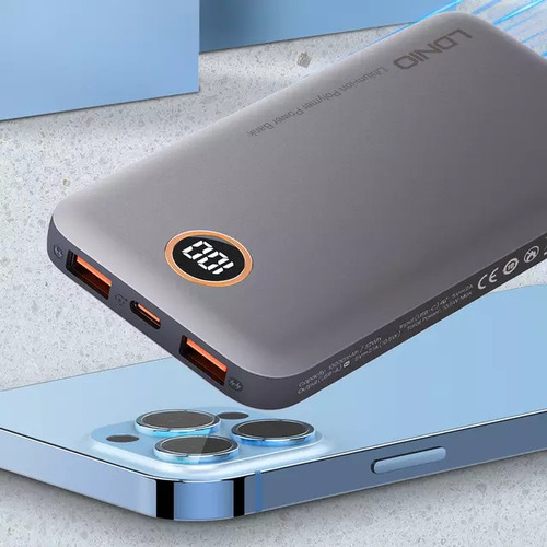 Imagen 2 de 10 de Ldnio P10 Powerbank Bateria Externa 10000mah Carga Rapida