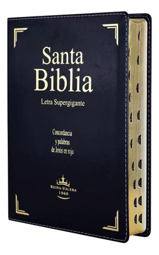 Biblia Reina Valera 60 Cristiana Letra Super Gigante, Indice