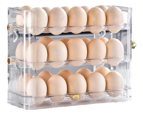 Organizador Para Huevos Huevera Cap. 30 Huevos Para Nevera