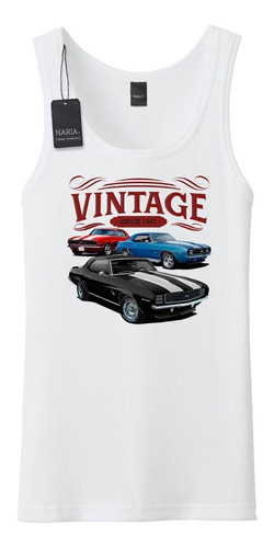 Musculosa Hombre Chevrolet Dibujo Art Logo - Mach3