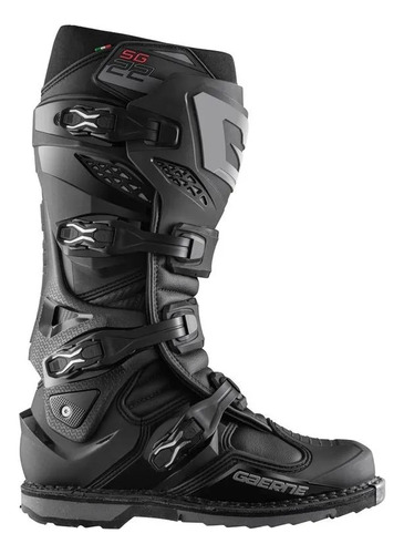 Bota Cross Gaerne Sg22 Sg Preta Motocross Top Envio Fast Fxm