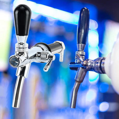 Torneira De Bico Longo Para Barril De Cerveja, Com Fluxo