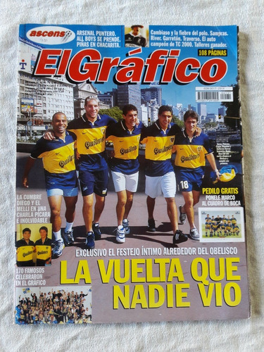 El Gráfico Nº 4131 Año 1998 Boca La Vuelta Que Nadie Vio