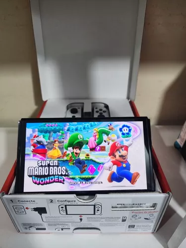 Nintendo Switch Oled - Novo - Desbloqueado - Cartão De 512gb + Jogos