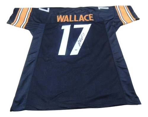 Jersey Autografiado Mike Wallace Acereros Pittsburgh Nfl Coa