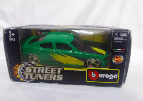 Dodge Charger R/t 2006 Burago Tuners E 1:43 11cm