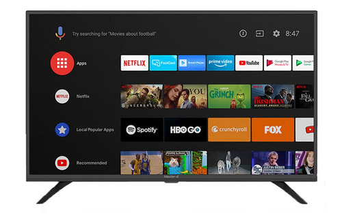 Tv 32 PuLG Master G Smartv Android Con Control De Voz