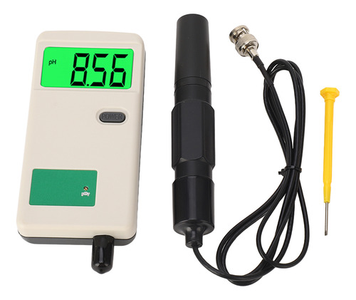 Medidor De Calidad Del Agua Liquid Ph Lcd Retroiluminado Dig