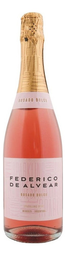 Champagne Vino Espumante Federico Alvear Rosado Dulce 750ml