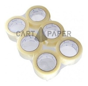 Imagen 2 de 3 de Cintas De Embalaje 12 Unidades Transparente / Cart Paper