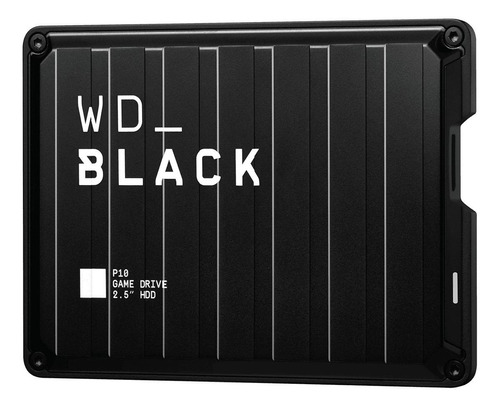 Disco duro externo Western Digital WD Black P10 Game Drive WDBA2W0020BBK 2TB negro