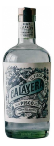 Pisco Calavera Botella  750 Ml  Zetta Bebidas 