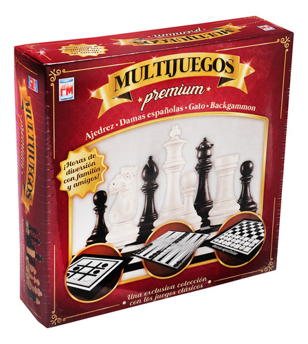Multijuegos Premium Ajedrez Damas Backgammon Fotorama Gato