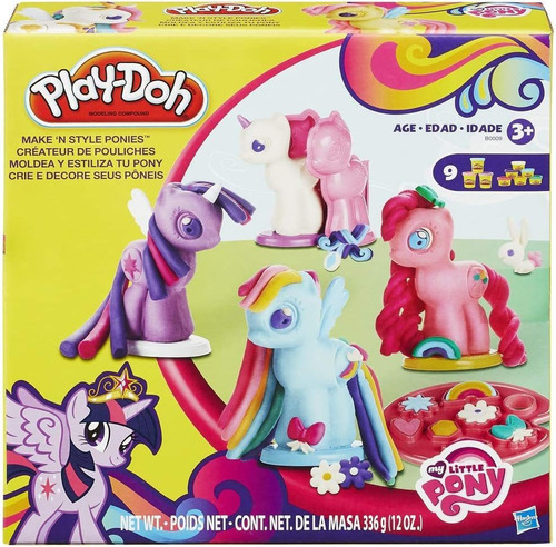 Juego De Moldeado Para Niños Play-doh Diseños My Little Pony