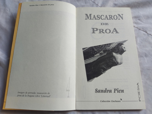 Mascaron De Proa - Sandra Pien - Edivern Dedicado 2002 (Usado)