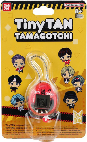 Tamagotchi - Tinytan - Color Rojo - Original En Ingles