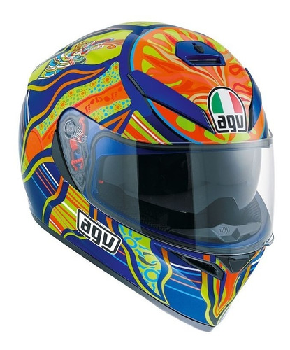 Agv K3 Sv Five Continents - Casco De Moto