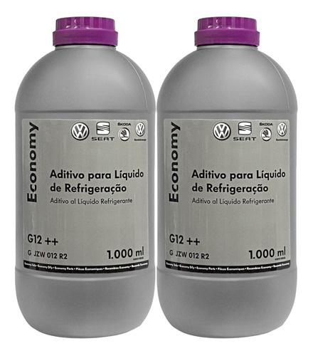 2 Aditivo Radiador Concentrado Volkswagen Gjzw012r2 1 Litro