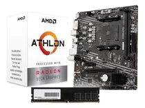 Comprar Combo Actualizacion Amd Athlon 3000g Msi A520m-apro 8g Ddr4 