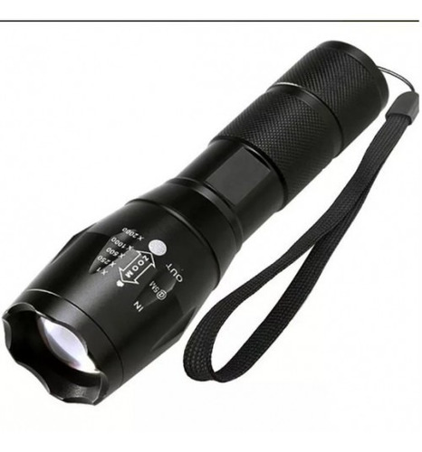 Linterna Led Táctica Militar T6, 980000lm, Con Zoom, 5 Modos