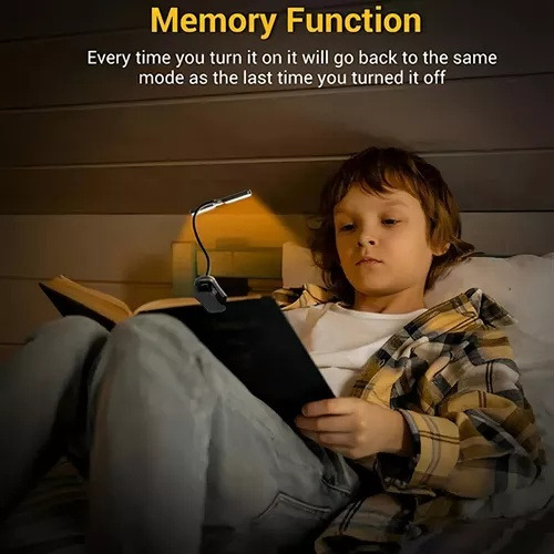 Aa Luz De Libro Recargable, Lámpara De Lectura,luz