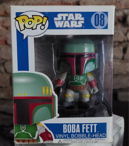 Funko Pop Boba Fett Serie 2 Coleccionable N° 08