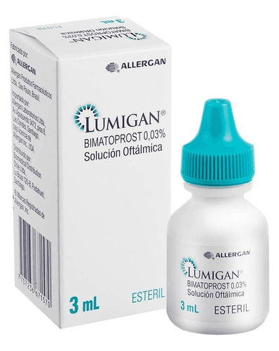 Lumigan Bimatoprost 0,03% Original Lab Pestañas & Cejas 3ml