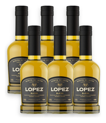 López Aceite De Oliva Blend Virgen Extra Caja X6u 250ml 