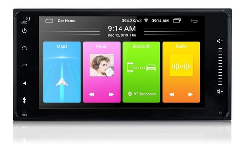 Reproductor  De Pantalla  7  Toyota Android 11 Gps Quad Core